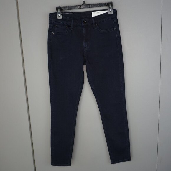 New Rag & Bone Cate Mid Rise Ankle Skinny Jeans in Oxford size 27 - Picture 3 of 16